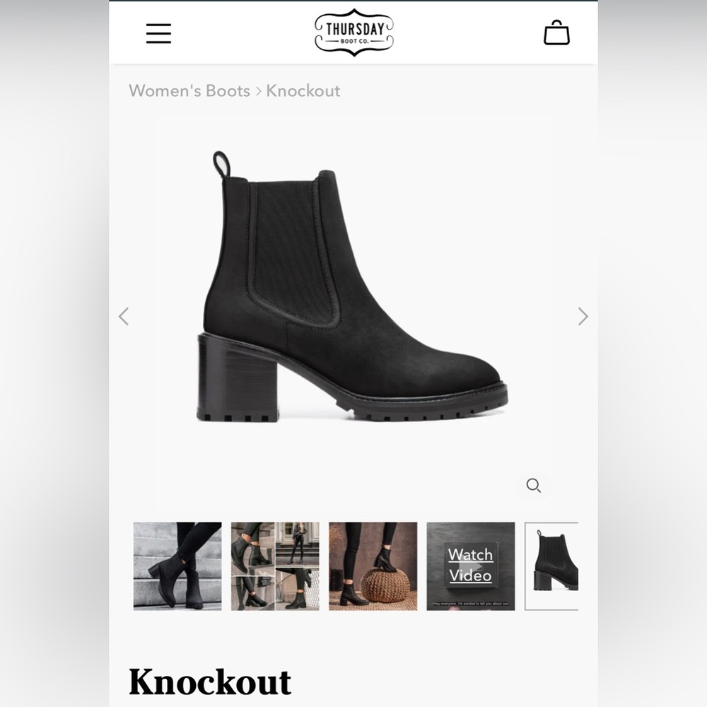 Thursday Knockout Boot